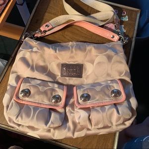 Authentic Coach Signature Poppy Bag